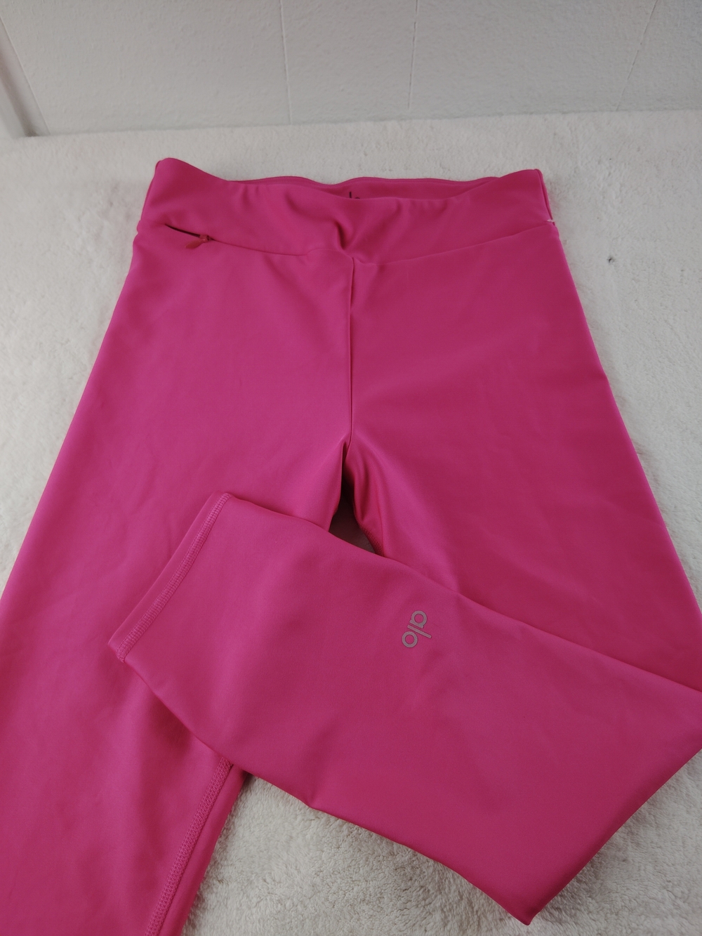 ALO Yoga High-Waist Legging in Hot Pink Sz Small 23" - Picture 1 of 3